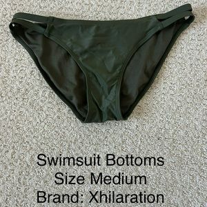 Olive Green Swim Bottoms